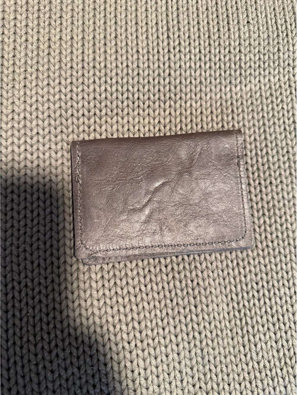 Satchel Savanah leather card holder